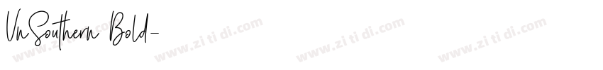 VnSouthern Bold字体转换